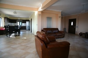 Through Lounge , dining and Kitchen