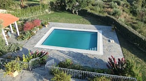24 Garden & Swimming pool as seen from main Bedroom Balcony